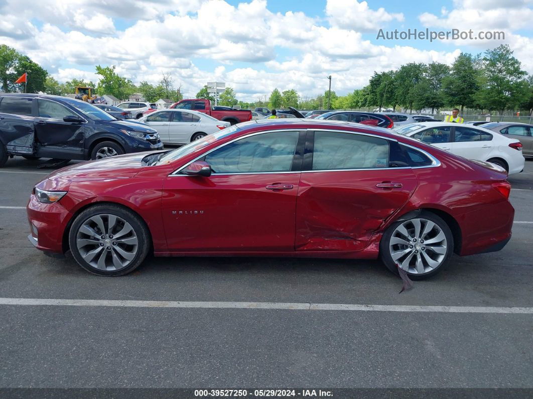 2018 Chevrolet Malibu Premier Red vin: 1G1ZE5SX9JF118636