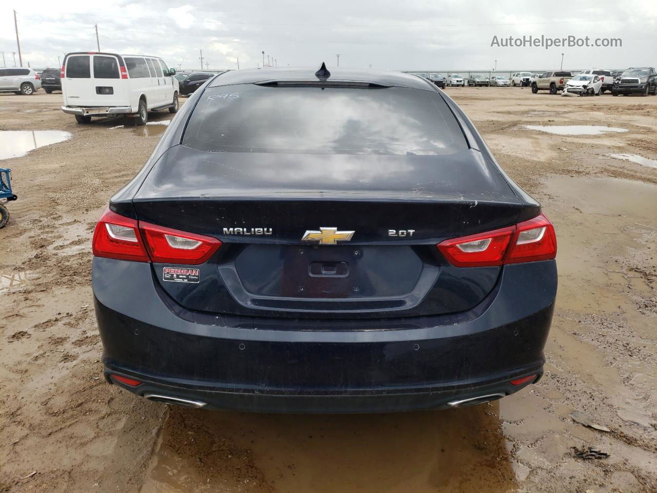 2018 Chevrolet Malibu Premier Blue vin: 1G1ZE5SX9JF171143