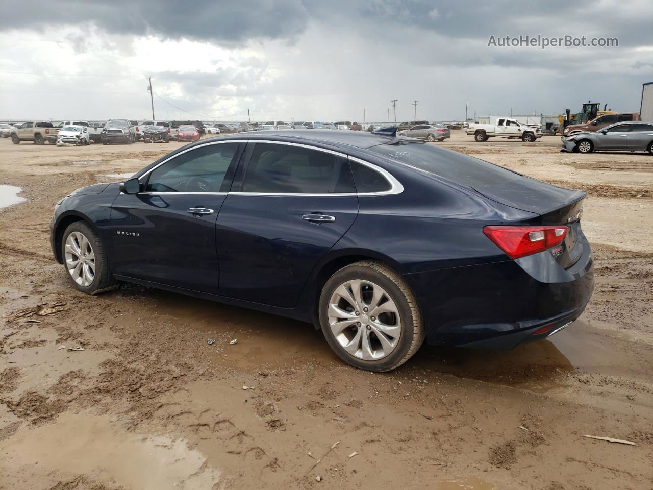 2018 Chevrolet Malibu Premier Blue vin: 1G1ZE5SX9JF171143