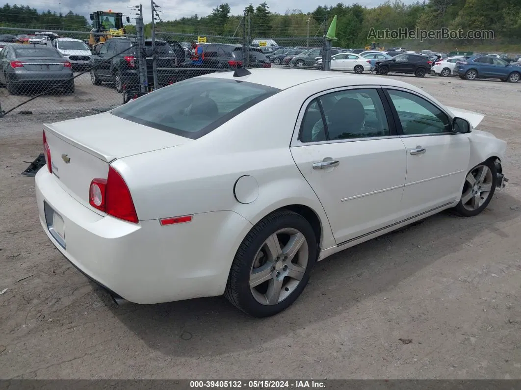 2012 Chevrolet Malibu 3lt Cream vin: 1G1ZF5E79CF251442