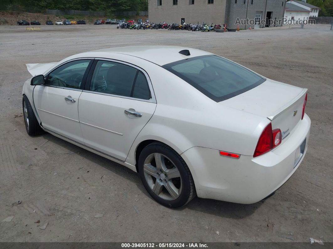 2012 Chevrolet Malibu 3lt Cream vin: 1G1ZF5E79CF251442