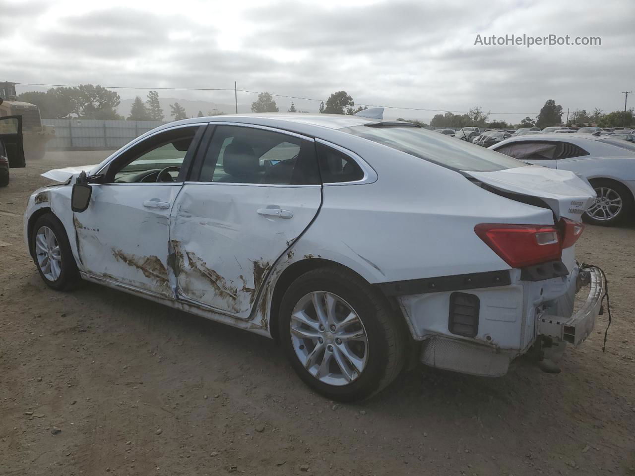 2018 Chevrolet Malibu Hybrid White vin: 1G1ZF5SU3JF218797