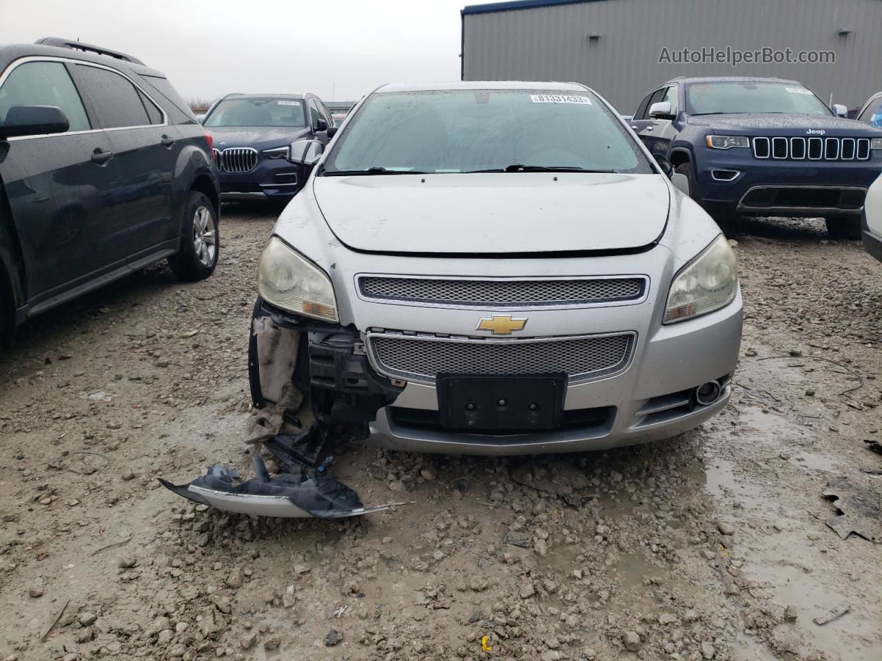 2012 Chevrolet Malibu Ltz Silver vin: 1G1ZG5E71CF104593