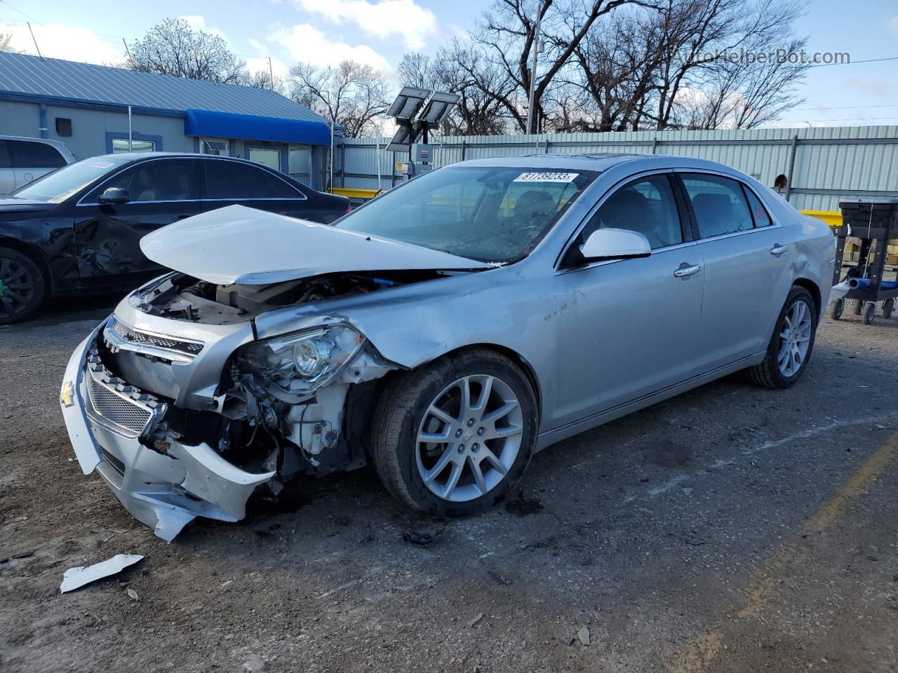 2012 Chevrolet Malibu Ltz Silver vin: 1G1ZG5E72CF116106