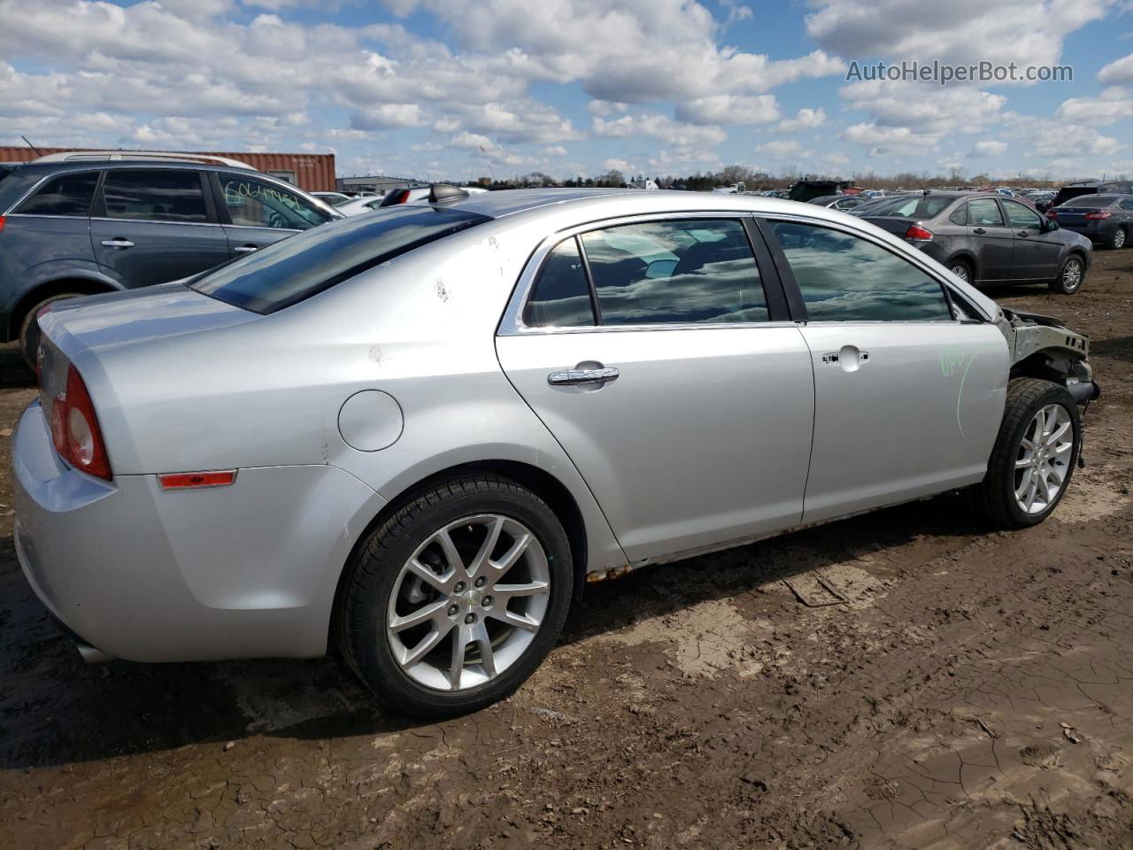 2012 Chevrolet Malibu Ltz Silver vin: 1G1ZG5E72CF369605