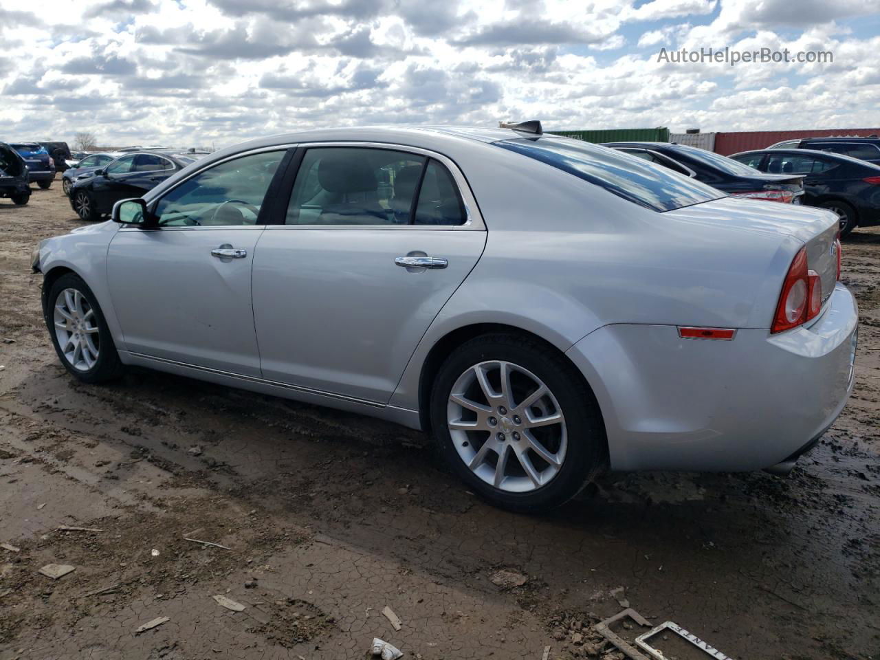 2012 Chevrolet Malibu Ltz Silver vin: 1G1ZG5E72CF369605