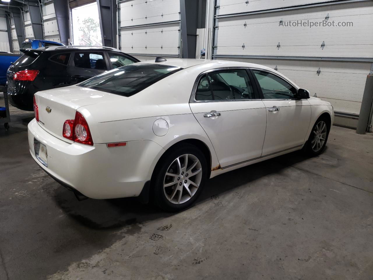 2012 Chevrolet Malibu Ltz White vin: 1G1ZG5E74CF372960