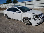 2012 Chevrolet Malibu Ltz White vin: 1G1ZG5E75CF152436