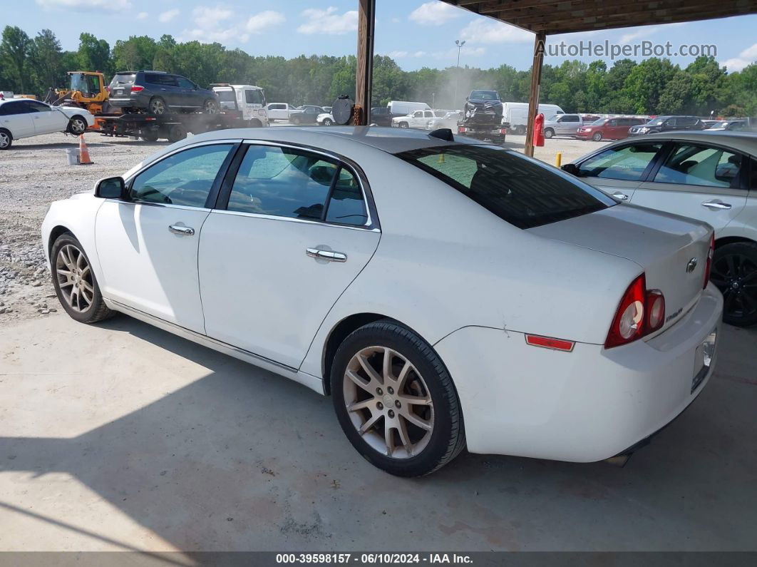 2012 Chevrolet Malibu 2lz White vin: 1G1ZG5E75CF253332