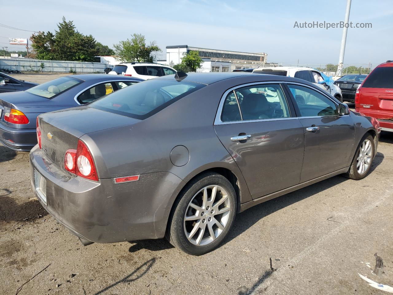 2012 Chevrolet Malibu Ltz Brown vin: 1G1ZG5E76CF291040