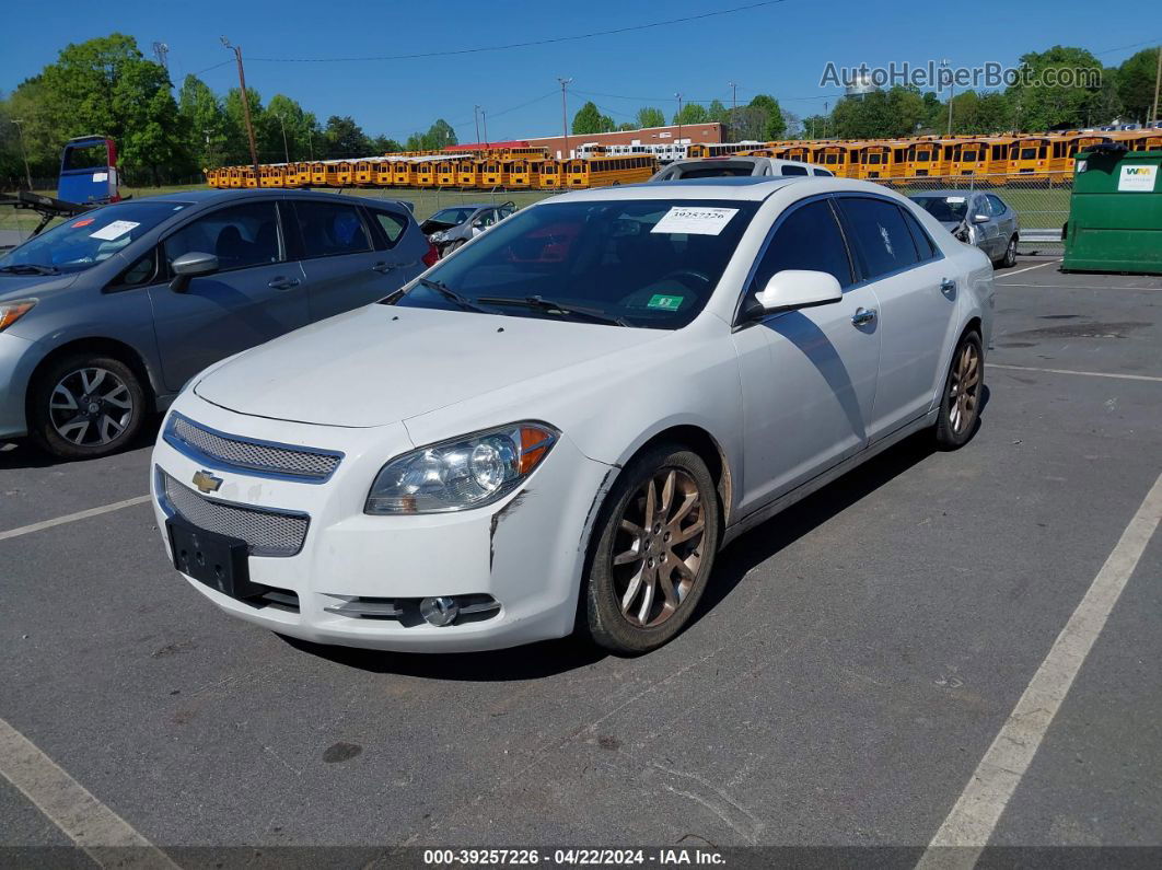 2012 Chevrolet Malibu 2lz White vin: 1G1ZG5E77CF364027