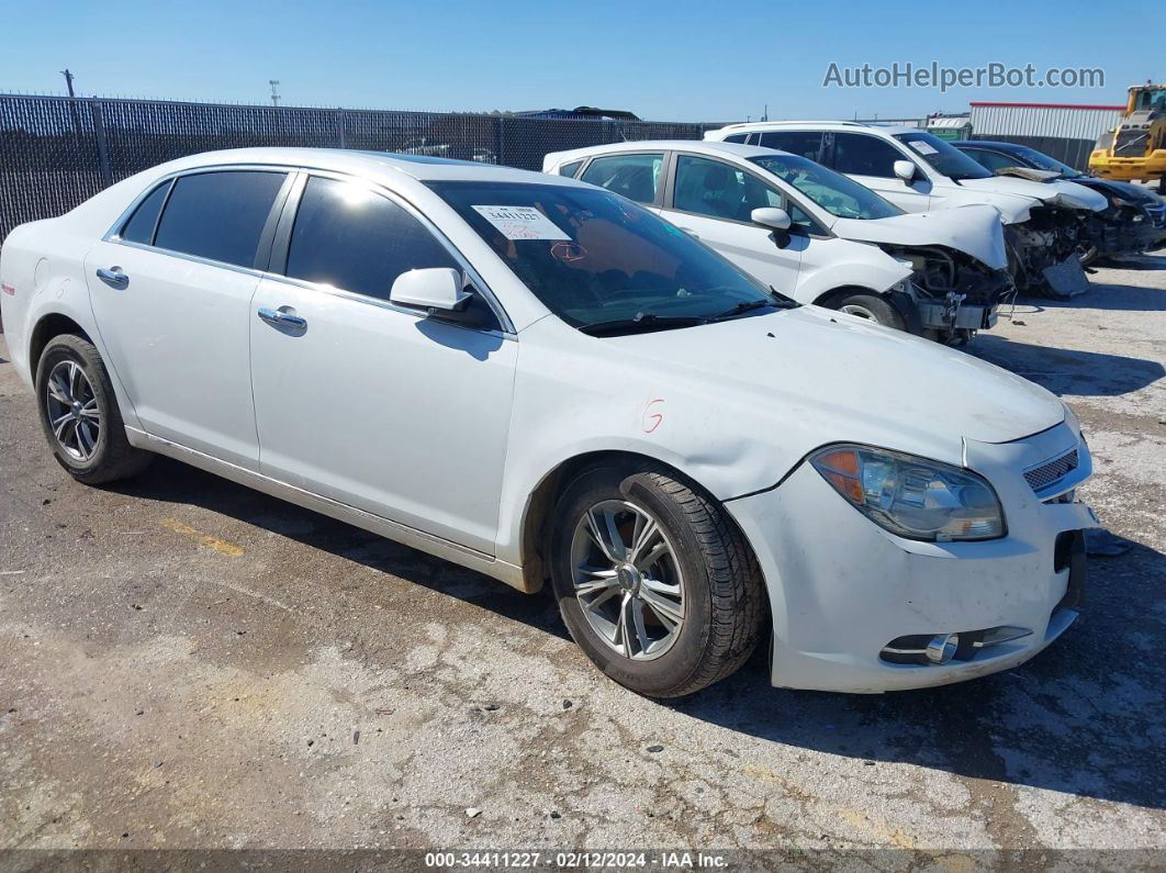 2012 Chevrolet Malibu 2lz White vin: 1G1ZG5E78CF281884