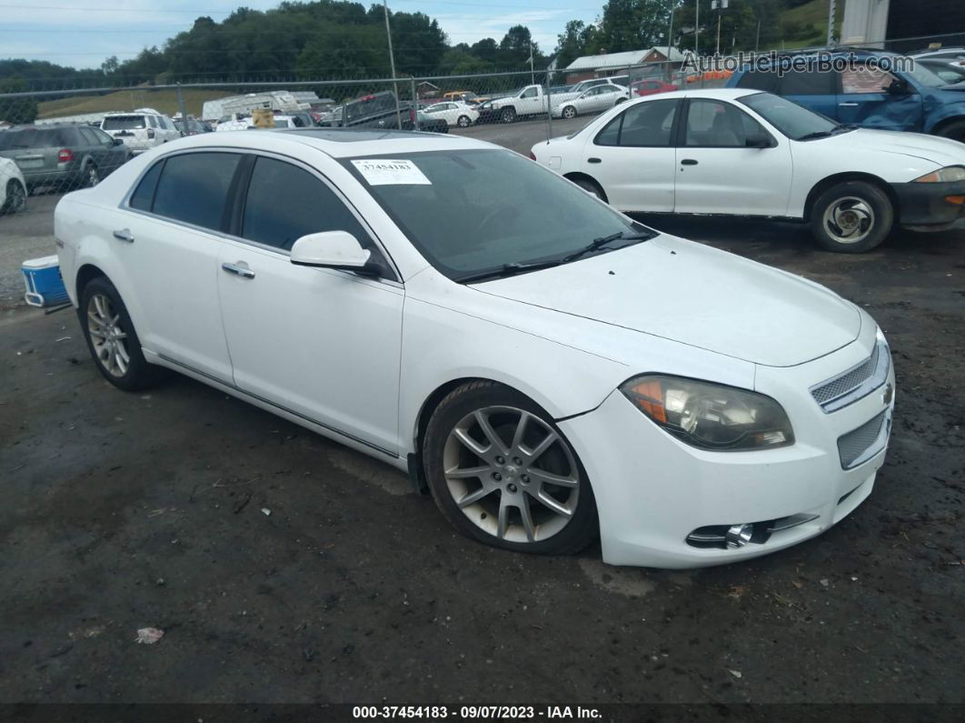 2012 Chevrolet Malibu 2lz White vin: 1G1ZG5E79CF191952