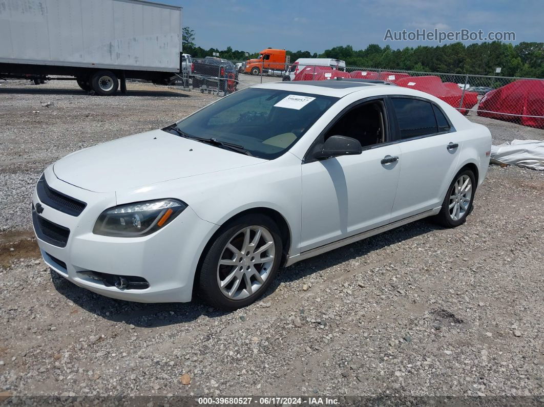 2012 Chevrolet Malibu 2lz White vin: 1G1ZG5E79CF205428