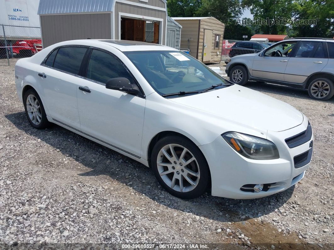 2012 Chevrolet Malibu 2lz White vin: 1G1ZG5E79CF205428