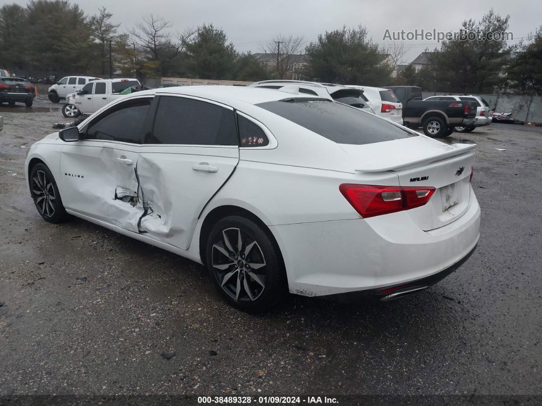 2021 Chevrolet Malibu Fwd Rs White vin: 1G1ZG5ST1MF028439