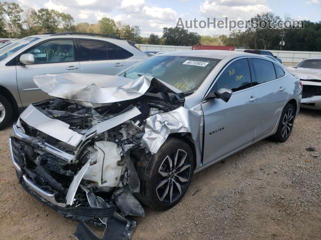 2021 Chevrolet Malibu Rs Silver vin: 1G1ZG5ST1MF034435