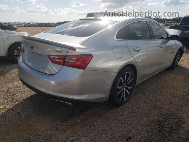 2021 Chevrolet Malibu Rs Silver vin: 1G1ZG5ST1MF034435