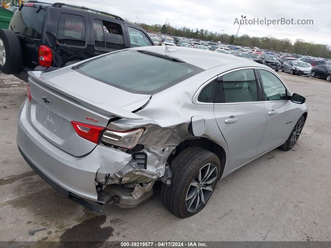 2021 Chevrolet Malibu Fwd Rs Silver vin: 1G1ZG5ST2MF055097