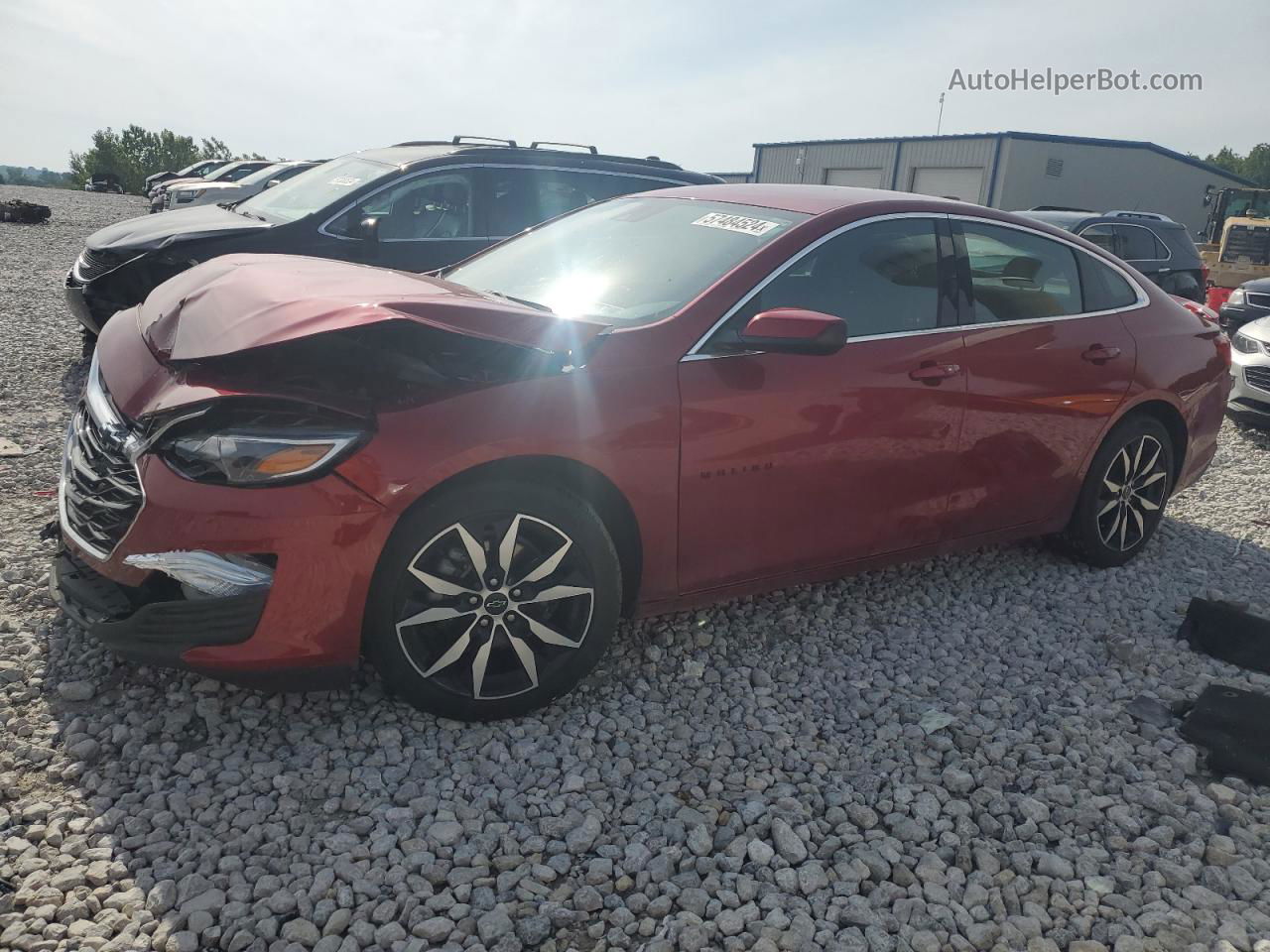 2021 Chevrolet Malibu Rs Red vin: 1G1ZG5ST2MF056184