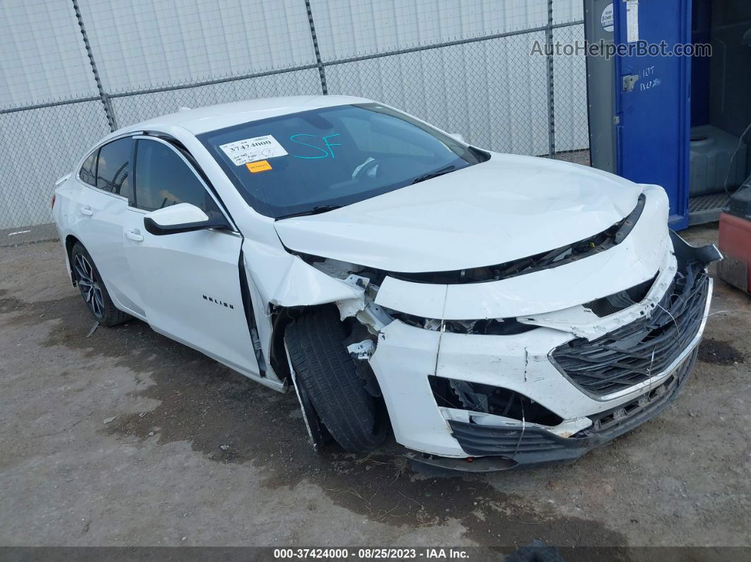 2021 Chevrolet Malibu Fwd Rs White vin: 1G1ZG5ST2MF058596