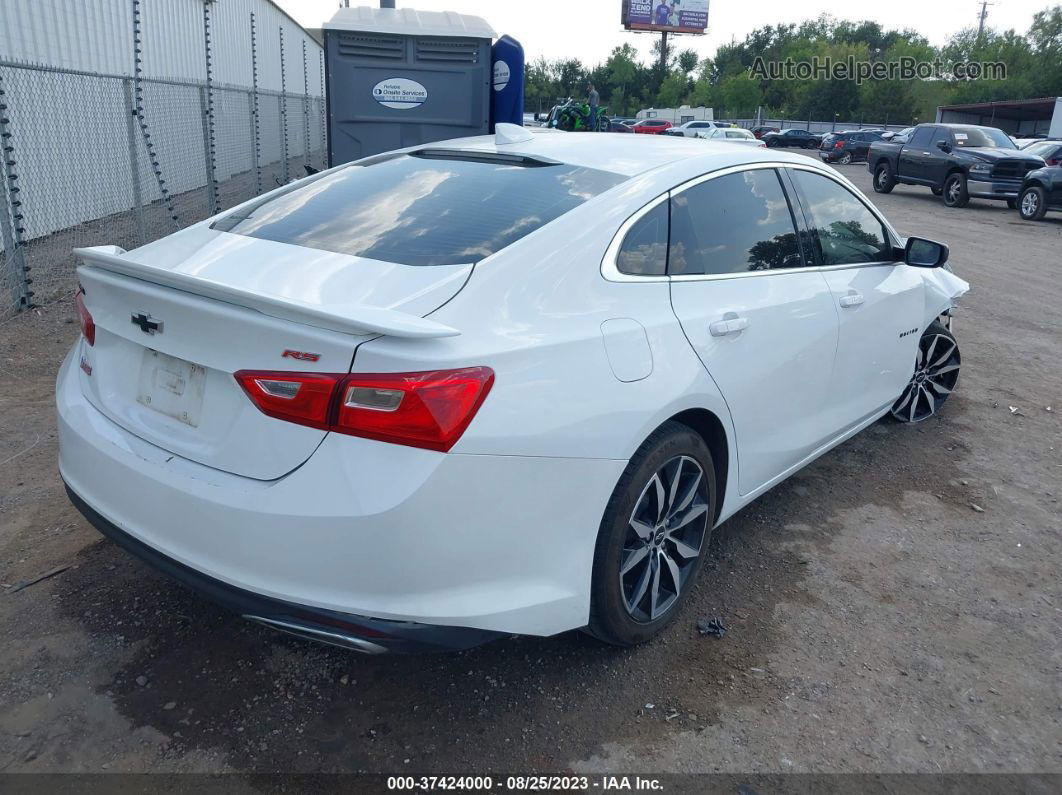 2021 Chevrolet Malibu Fwd Rs Белый vin: 1G1ZG5ST2MF058596