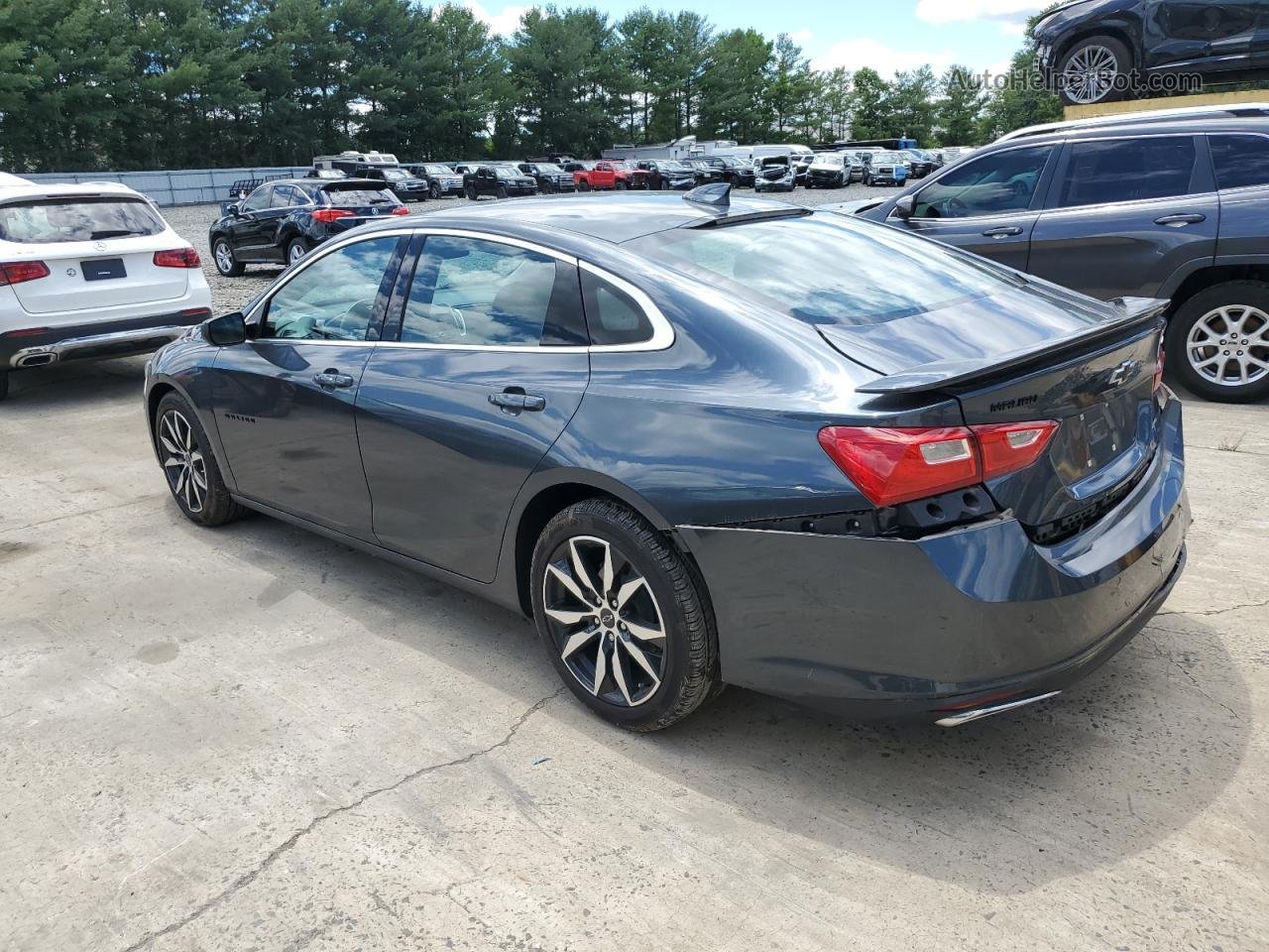 2021 Chevrolet Malibu Rs Charcoal vin: 1G1ZG5ST2MF077200