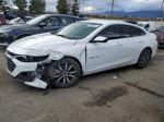 2021 Chevrolet Malibu Rs White vin: 1G1ZG5ST3MF039314