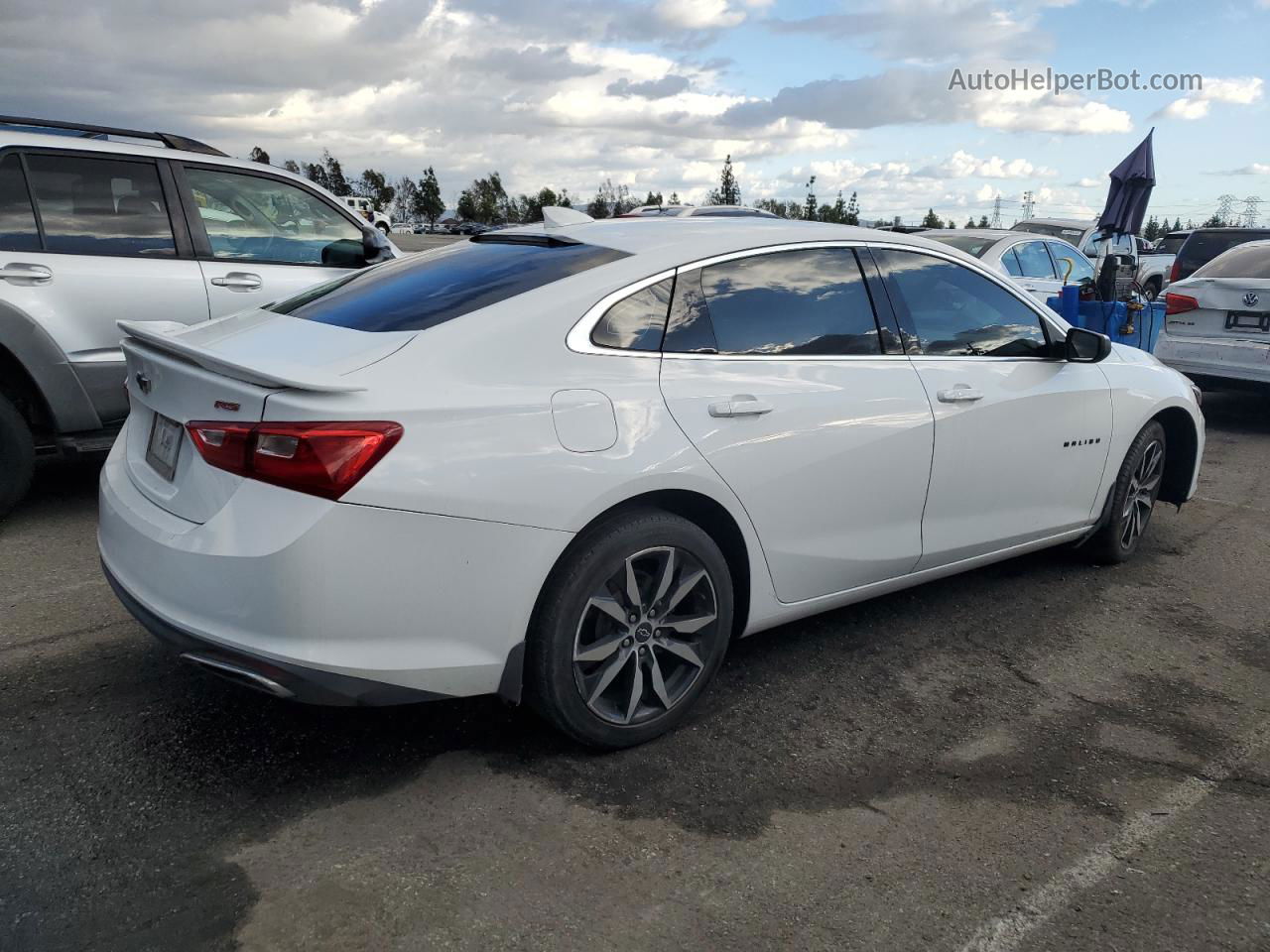 2021 Chevrolet Malibu Rs Белый vin: 1G1ZG5ST3MF039314