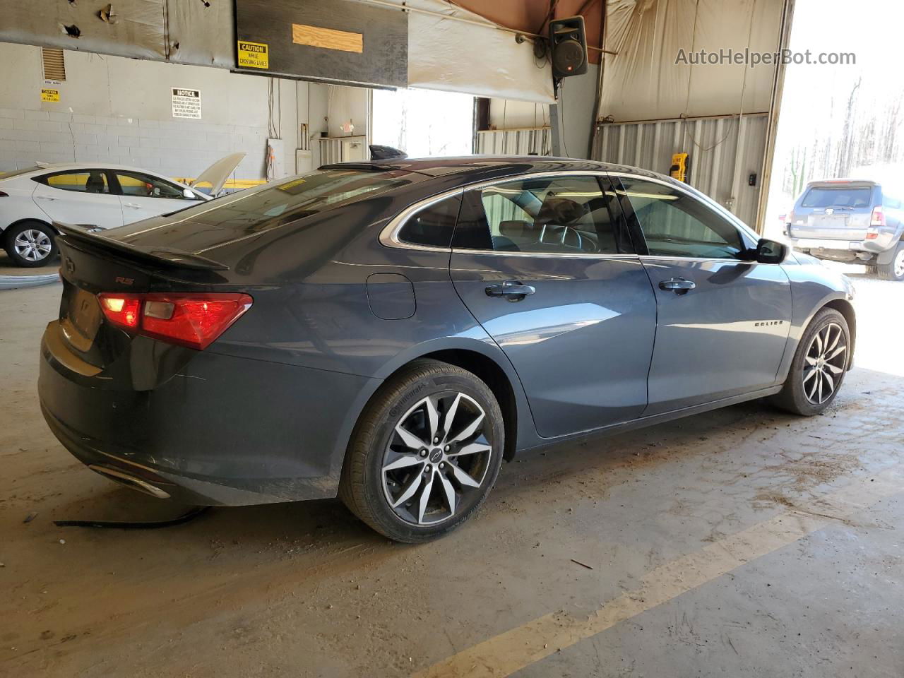 2021 Chevrolet Malibu Rs Blue vin: 1G1ZG5ST3MF083457