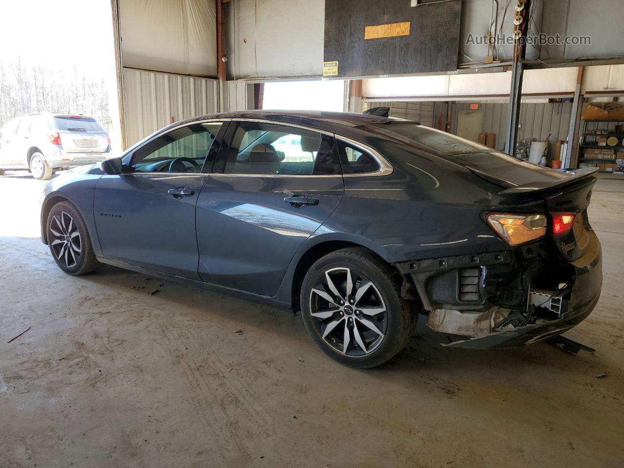 2021 Chevrolet Malibu Rs Blue vin: 1G1ZG5ST3MF083457