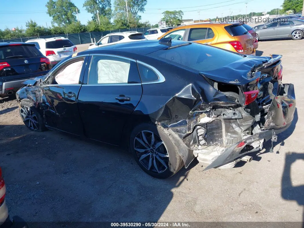 2021 Chevrolet Malibu Fwd Rs Черный vin: 1G1ZG5ST3MF088755