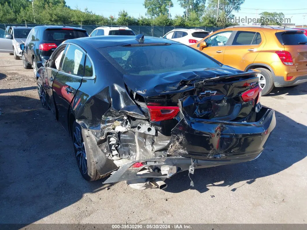 2021 Chevrolet Malibu Fwd Rs Black vin: 1G1ZG5ST3MF088755