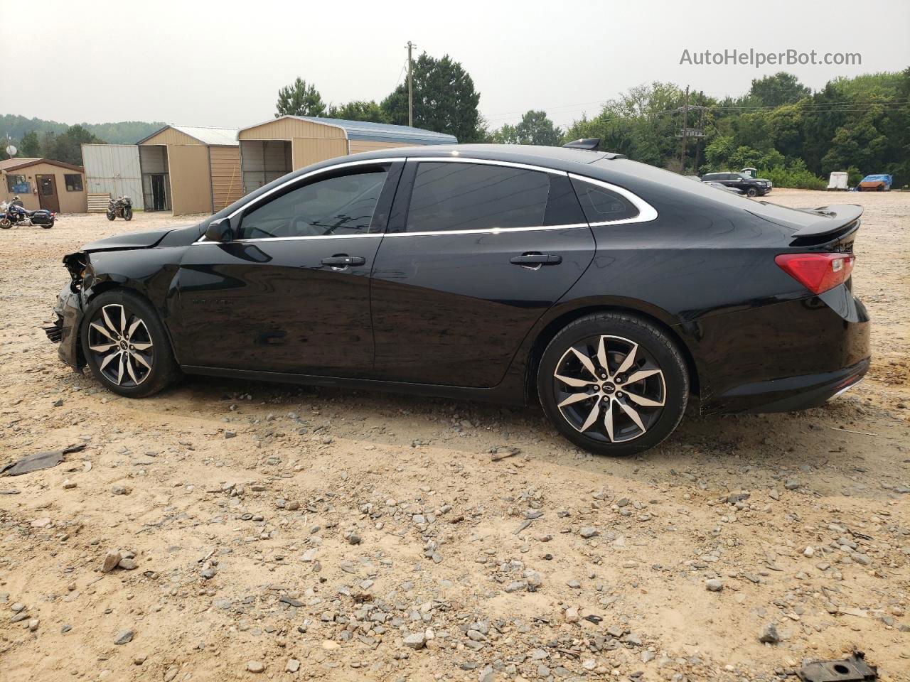 2021 Chevrolet Malibu Rs Black vin: 1G1ZG5ST4MF007634