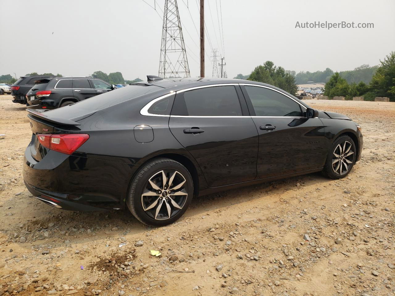 2021 Chevrolet Malibu Rs Black vin: 1G1ZG5ST4MF007634