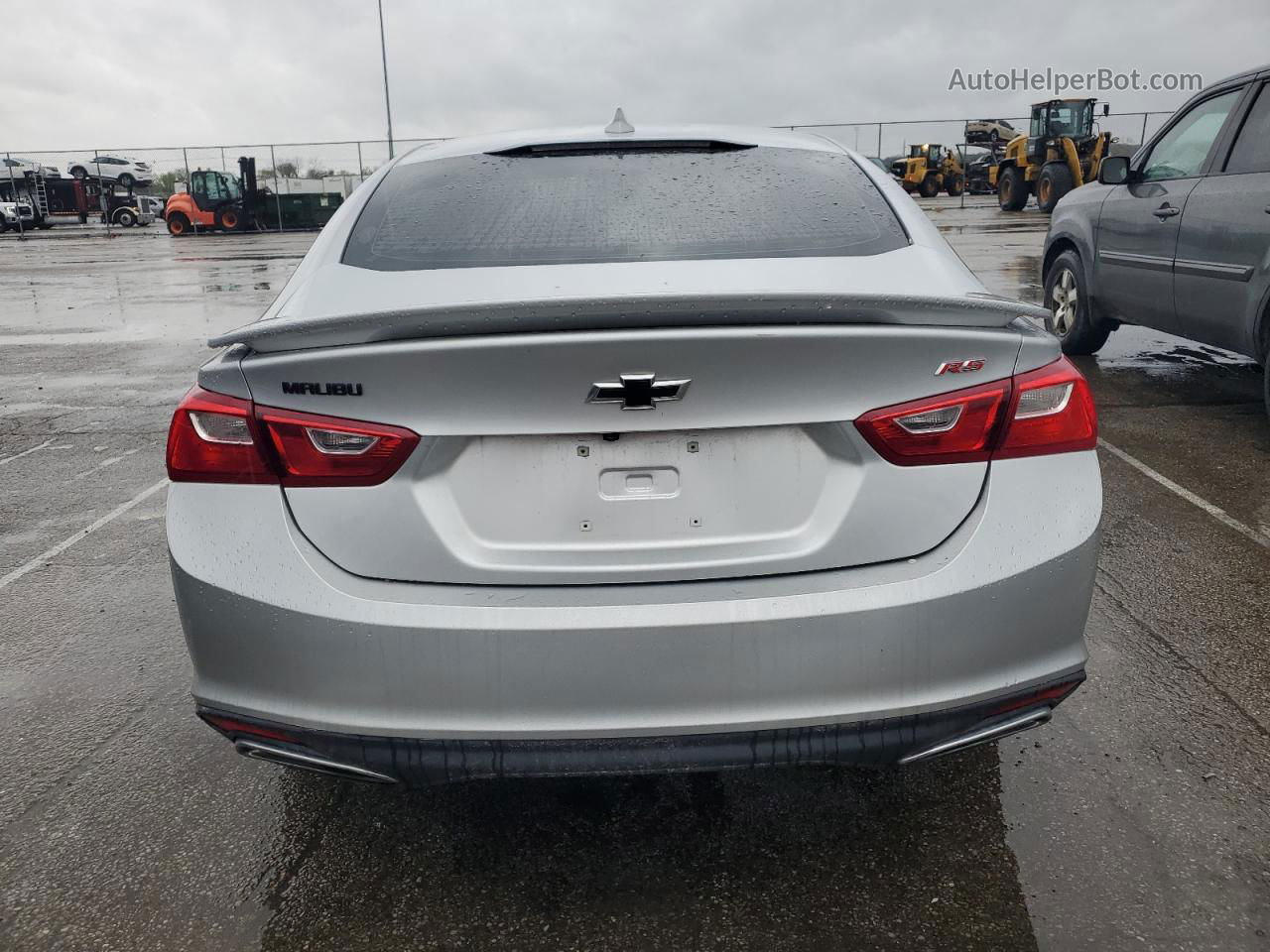 2021 Chevrolet Malibu Rs Silver vin: 1G1ZG5ST4MF051925