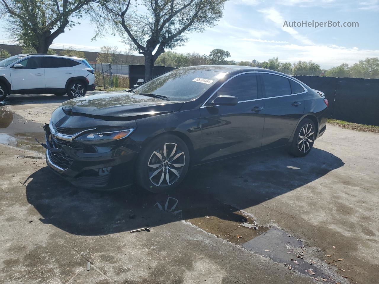 2021 Chevrolet Malibu Rs Black vin: 1G1ZG5ST6MF085882