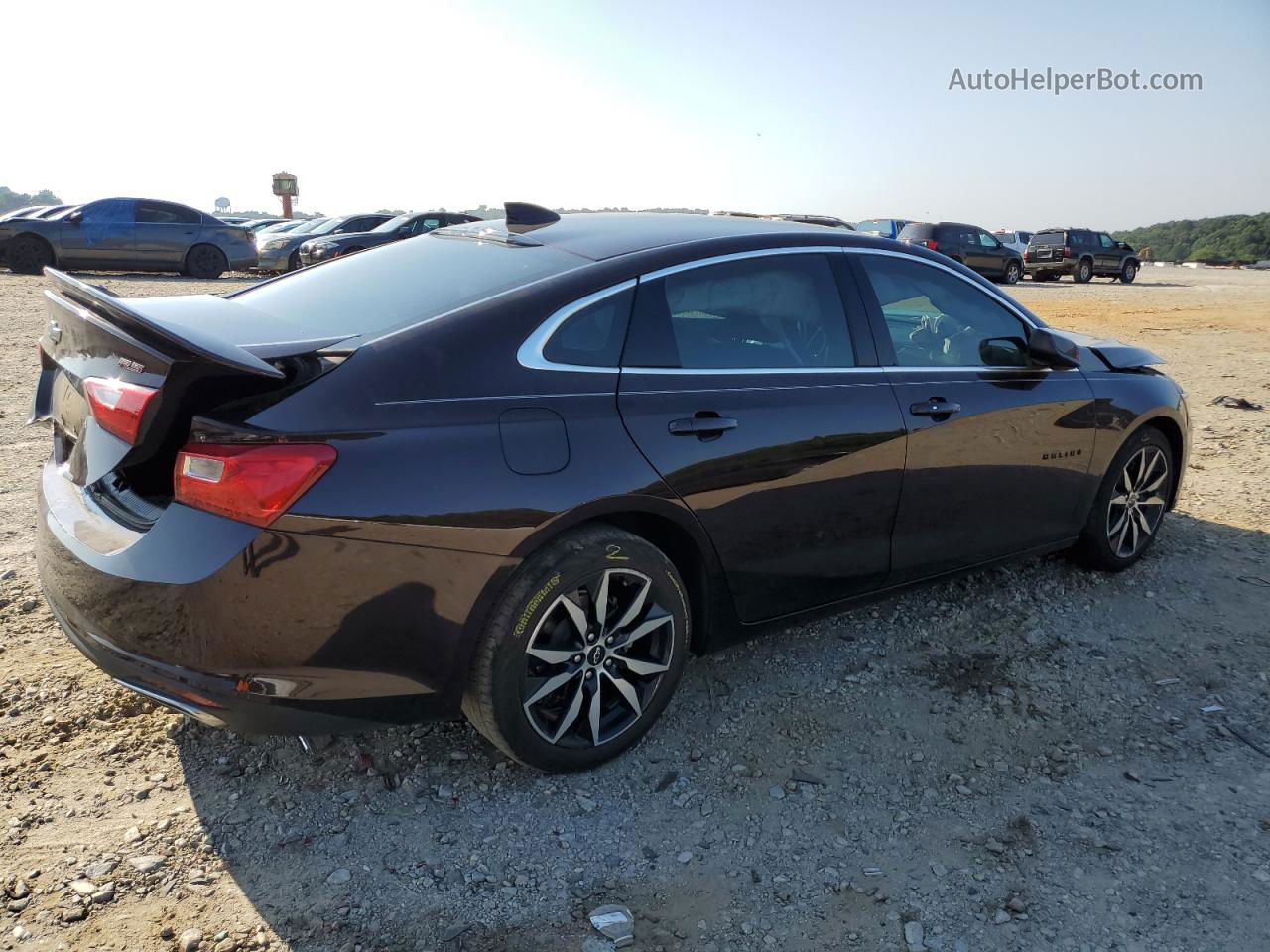 2021 Chevrolet Malibu Rs Purple vin: 1G1ZG5ST7MF007854