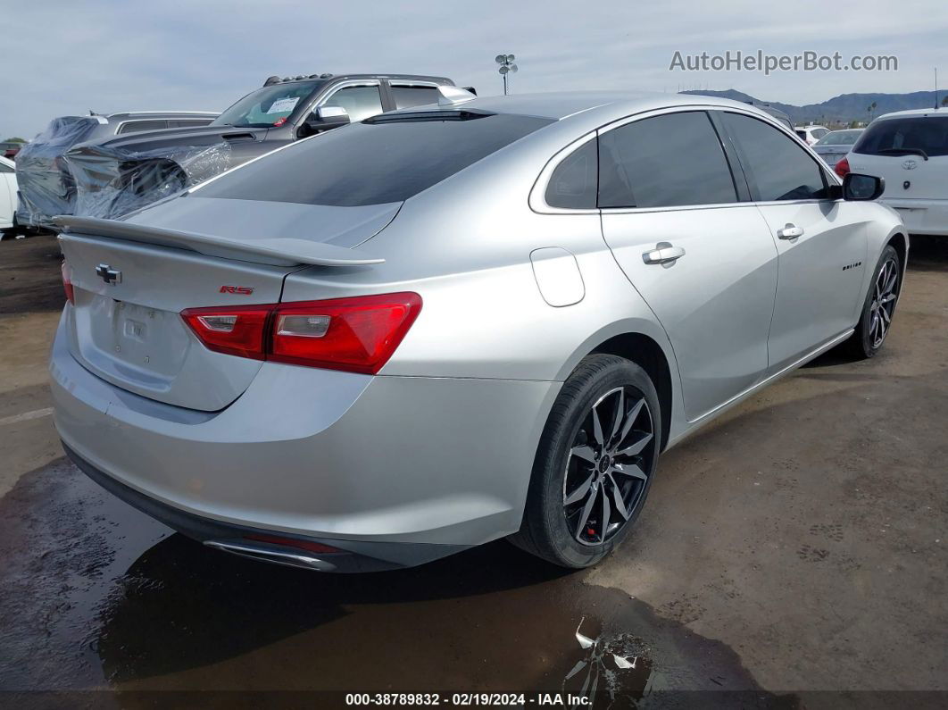 2021 Chevrolet Malibu Fwd Rs Silver vin: 1G1ZG5ST8MF061924