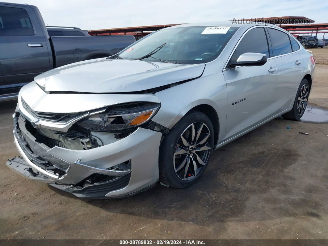 2021 Chevrolet Malibu Fwd Rs Silver vin: 1G1ZG5ST8MF061924