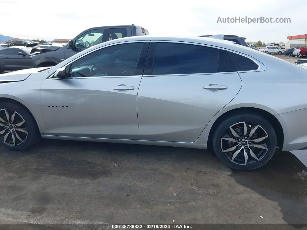 2021 Chevrolet Malibu Fwd Rs Silver vin: 1G1ZG5ST8MF061924