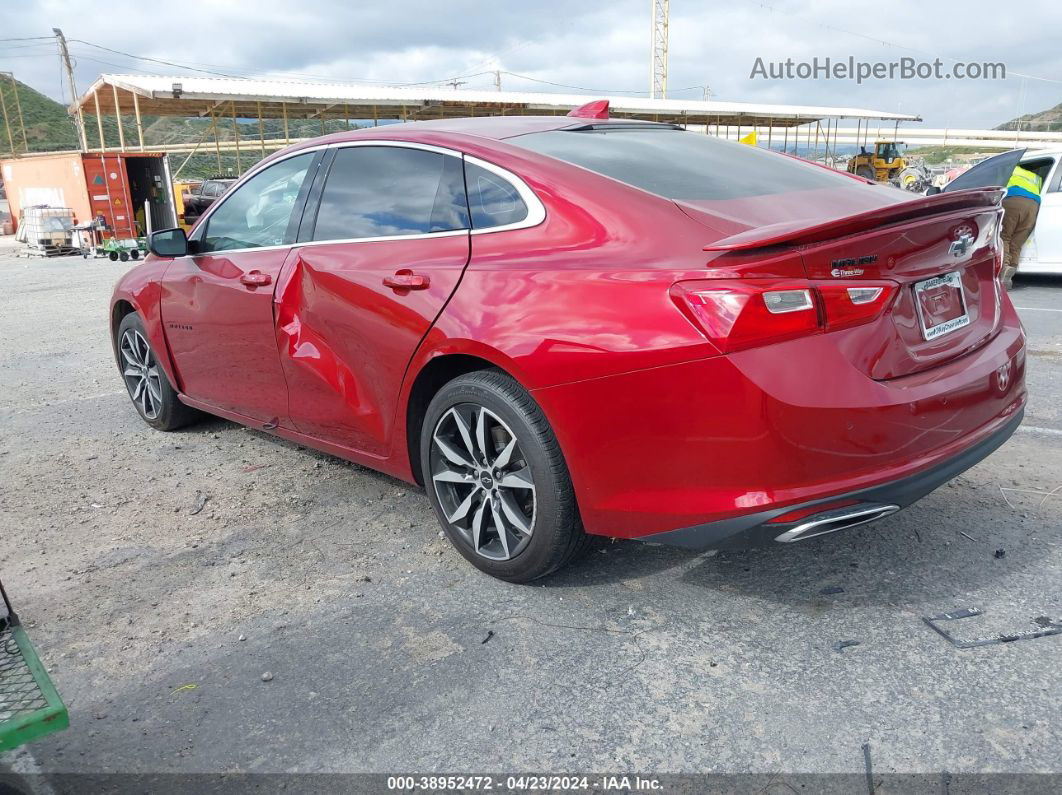 2021 Chevrolet Malibu Fwd Rs Red vin: 1G1ZG5ST9MF041553