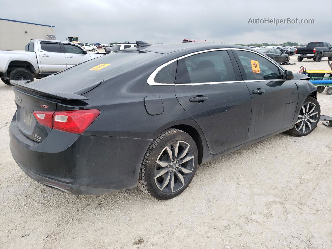 2021 Chevrolet Malibu Rs Black vin: 1G1ZG5ST9MF088906