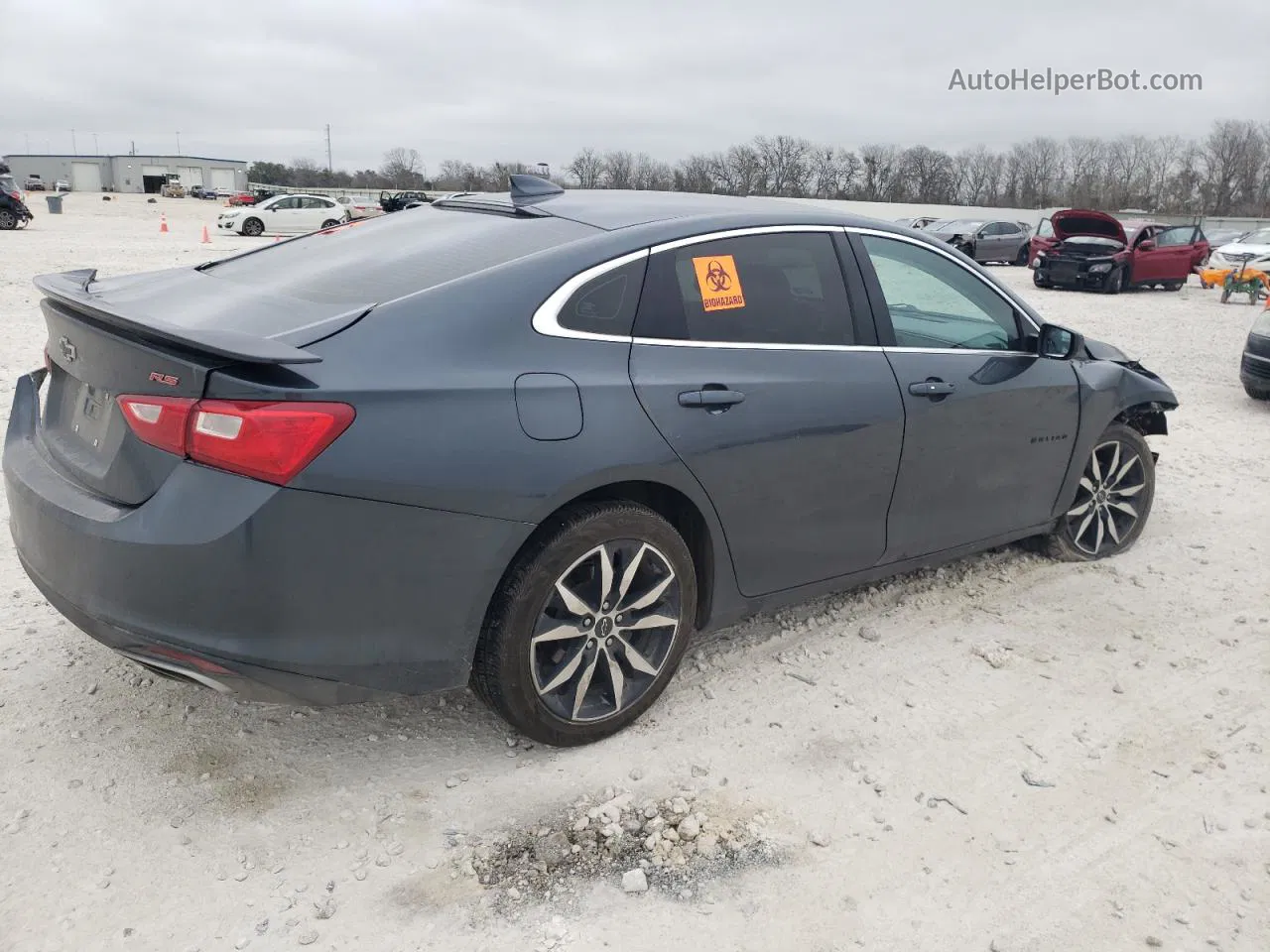 2021 Chevrolet Malibu Rs Серый vin: 1G1ZG5STXMF063903