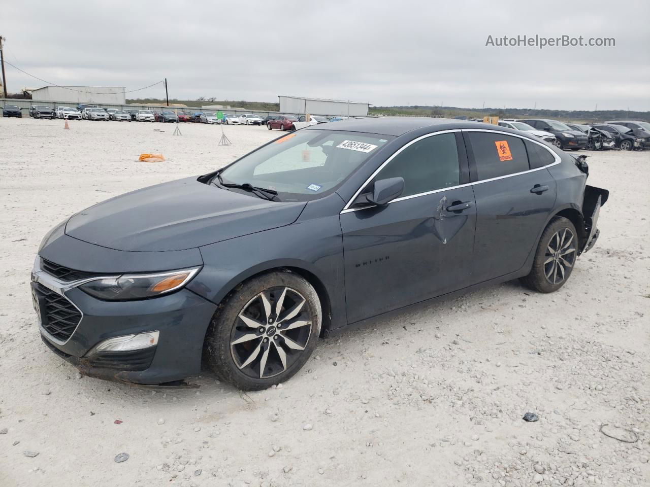 2021 Chevrolet Malibu Rs Серый vin: 1G1ZG5STXMF063903