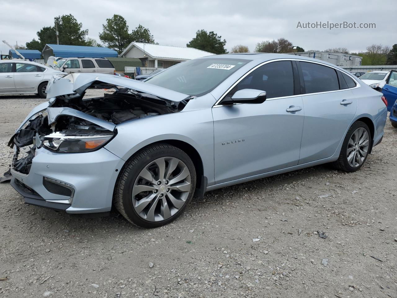 2017 Chevrolet Malibu Premier Blue vin: 1G1ZH5SX0HF139537