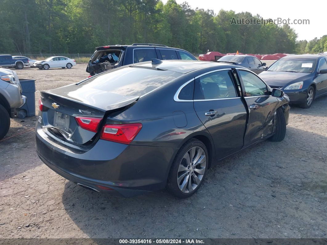 2017 Chevrolet Malibu Premier Серый vin: 1G1ZH5SX0HF160145