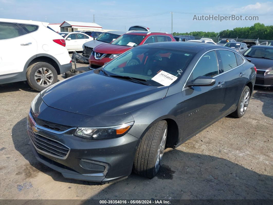 2017 Chevrolet Malibu Premier Gray vin: 1G1ZH5SX0HF160145