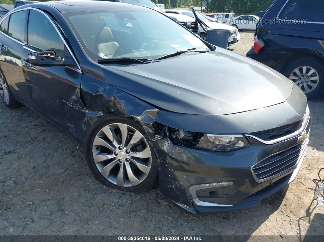 2017 Chevrolet Malibu Premier Серый vin: 1G1ZH5SX0HF160145