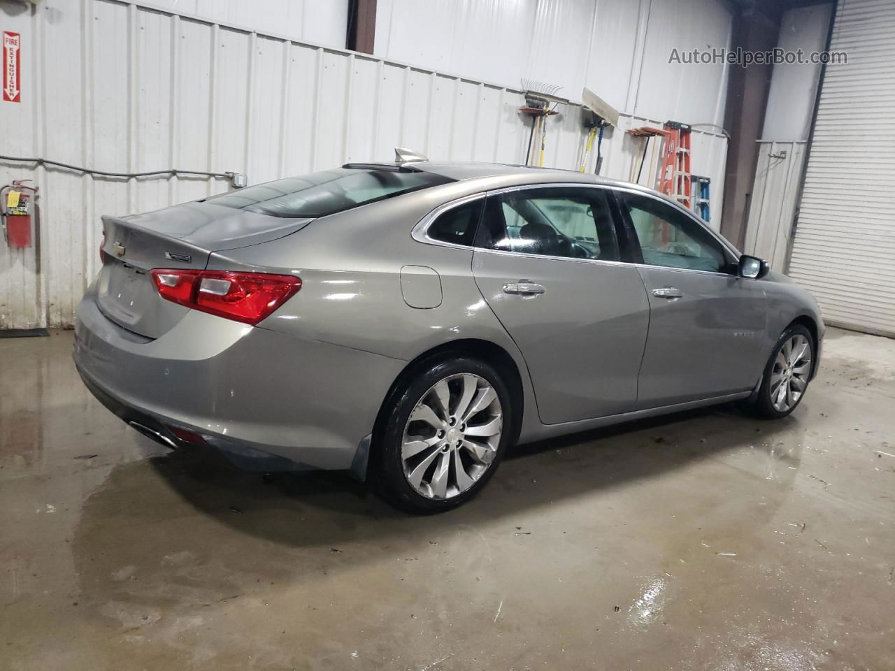 2017 Chevrolet Malibu Premier Gray vin: 1G1ZH5SX1HF146917